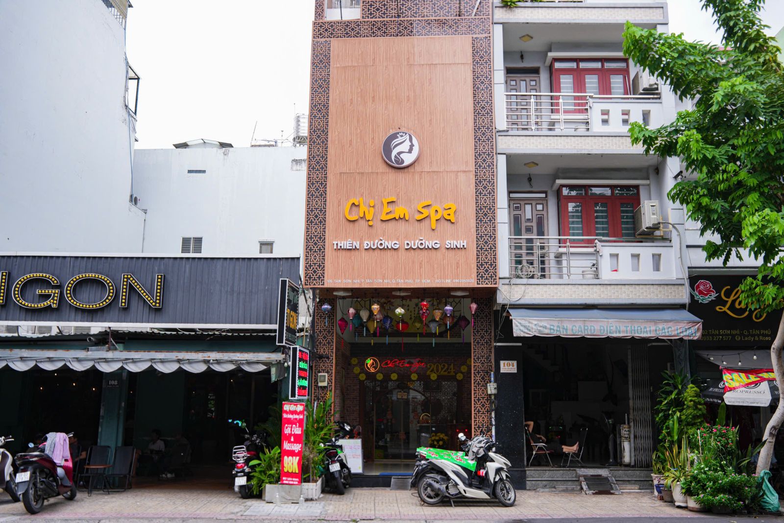 địa chỉ massage thư giãn tân phú